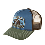 Бейсболка FWS арт. 7761168 TRUCKER CAP YELLOWSTONE (синий / оливковый)
