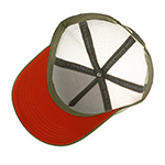 Бейсболка FWS арт. 7761170 TRUCKER CAP GREASER JOES (оливковый / бежевый)
