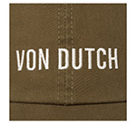 Бейсболка VON DUTCH арт. VD/0/CAS/DC/KB  (оливковый)