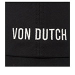 Бейсболка VON DUTCH арт. VD/0/CAS/DC/BB  (черный)