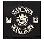 Бейсболка VON DUTCH арт. VD/0/CAS1/BIK/BLA  (черный)