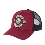 Бейсболка VON DUTCH арт. VD/0/CAS1/BIK/BOR (бордовый / черный)
