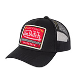 Бейсболка VON DUTCH арт. VD/0/CAS1/BLKA  (черный)