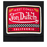 Бейсболка VON DUTCH арт. VD/0/CAS1/BLKA  (черный)