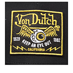 Бейсболка VON DUTCH арт. VD/0/CAS1/BLKB  (черный)