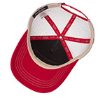 Бейсболка VON DUTCH арт. VD/0/CAS1/COL/MAR  (синий / красный)