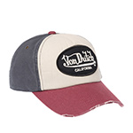 Бейсболка VON DUTCH арт. VD/0/CAS1/JACKBWR2 (кремовый / бордовый)