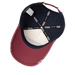 Бейсболка VON DUTCH арт. VD/0/CAS1/JACKBWR2 (кремовый / бордовый)