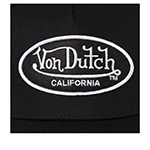 Бейсболка VON DUTCH арт. VD/0/CAS1/LOFB6  (черный)