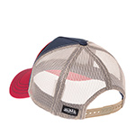 Бейсболка VON DUTCH арт. VD/0/CAS1/SQUARE16  (темно-синий / красный)