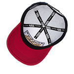 Бейсболка VON DUTCH арт. VD/0/CAS1/WB07 (белый / красный)