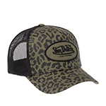 Бейсболка VON DUTCH арт. VD/0/CAS2/LEO/KA  (оливковый)