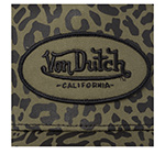 Бейсболка VON DUTCH арт. VD/0/CAS2/LEO/KA  (оливковый)