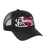 Бейсболка VON DUTCH арт. VD/0/CAS2/LOVU/NR  (черный)