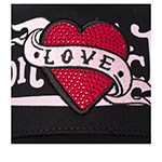 Бейсболка VON DUTCH арт. VD/0/CAS2/LOVU/NR  (черный)