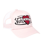 Бейсболка VON DUTCH арт. VD/0/CAS2/LOVU/LP  (светло-розовый)
