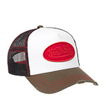 Бейсболка VON DUTCH арт. VD/0/CAS2/SUM/MAN  (оливковый / белый)