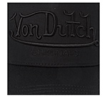 Бейсболка VON DUTCH арт. VD/1/CB/EMB/03  (черный)