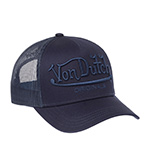 Бейсболка VON DUTCH арт. VD/1/CB/EMB/01  (темно-синий)