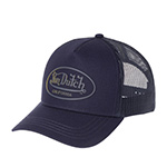 Бейсболка VON DUTCH арт. VD/1/CB/LOG/18  (темно-синий)