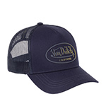 Бейсболка VON DUTCH арт. VD/1/CB/LOG/18  (темно-синий)