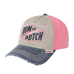 Бейсболка VON DUTCH арт. VD/1/CB/RETRO/11 (светло-серый / синий)