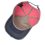 Бейсболка VON DUTCH арт. VD/1/CB/RETRO/11 (светло-серый / синий)