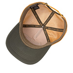 Бейсболка VON DUTCH арт. VD/1/CB/TERRY/12  (кремовый / оливковый)
