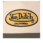 Бейсболка VON DUTCH арт. VD/1/CB/TERRY/12  (кремовый / оливковый)
