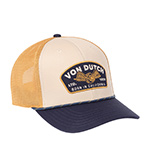Бейсболка VON DUTCH арт. VD/1/CS/SEM/07  (кремовый / темно-синий)