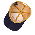 Бейсболка VON DUTCH арт. VD/1/CS/SEM/07  (кремовый / темно-синий)