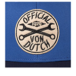 Бейсболка VON DUTCH арт. VD/1/CS/SEM/11  (синий / темно-синий)