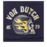 Бейсболка VON DUTCH арт. VD/1/CT/CREW/30  (темно-синий)