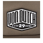 Бейсболка VON DUTCH арт. VD/1/CT/FOAM/08  (оливковый)