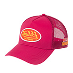 Бейсболка VON DUTCH арт. VD/1/CT/POLY/13  (малиновый)