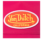 Бейсболка VON DUTCH арт. VD/1/CT/POLY/13  (малиновый)