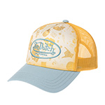 Бейсболка VON DUTCH арт. VD/1/CT/SUBL/12 (желтый / голубой)