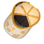 Бейсболка VON DUTCH арт. VD/1/CT/SUBL/12 (желтый / голубой)