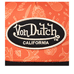 Бейсболка VON DUTCH арт. VD/1/CT/SUBL/14  (оранжевый / черный)