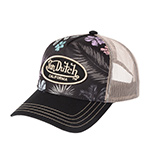 Бейсболка VON DUTCH арт. VD/1/CT/SUBL/17 (черный)