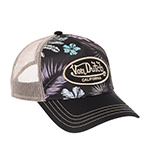 Бейсболка VON DUTCH арт. VD/1/CT/SUBL/17 (черный)