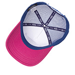 Бейсболка VON DUTCH арт. VD/1/CT/SURF/11 (белый / розовый)