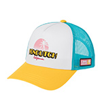 Бейсболка VON DUTCH арт. VD/1/CT/SURF/12 (белый/ желтый)