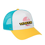 Бейсболка VON DUTCH арт. VD/1/CT/SURF/12 (белый/ желтый)