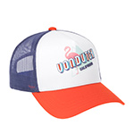 Бейсболка VON DUTCH арт. VD/1/CT/SURF/13 (белый / оранжевый)