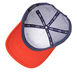 Бейсболка VON DUTCH арт. VD/1/CT/SURF/13 (белый / оранжевый)