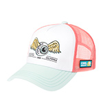 Бейсболка VON DUTCH арт. VD/1/CT/SURF/14 (белый / мятный)