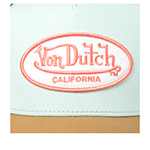Бейсболка VON DUTCH арт. VD/1/CT/USED/11 (мятный / горчичный)