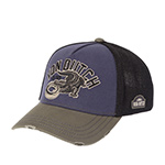 Бейсболка VON DUTCH арт. VD/1/PCB/WILD/10  (синий / оливковый)