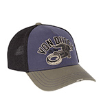 Бейсболка VON DUTCH арт. VD/1/PCB/WILD/10  (синий / оливковый)